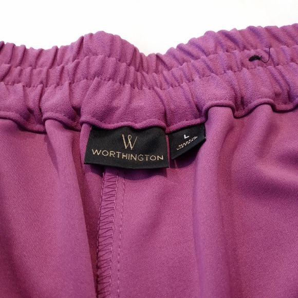 Worthingtons Women's lavender purple Polyester 2 piece Blazer & Pant suit -Large - Picture 4 of 9
